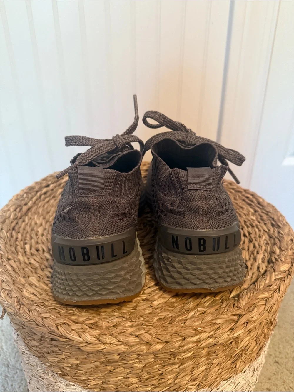 NOBULL Gray Knit Training Shoe